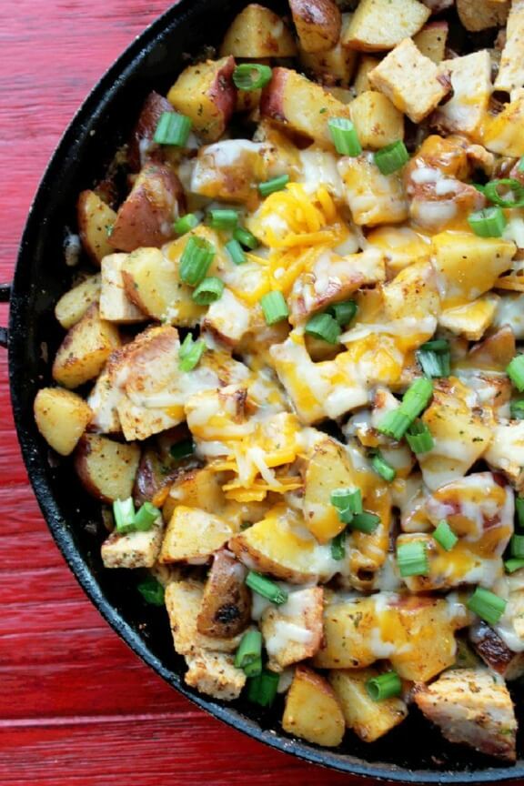 Leftover Turkey Hash | creolecontessa.com