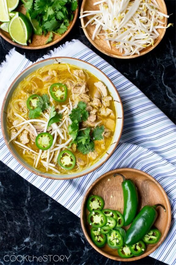 Leftover Turkey Pho | cookthestory.com