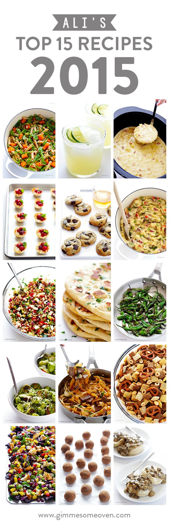 Ali's Top 15 Recipes of 2015 | gimmesomeoven.com