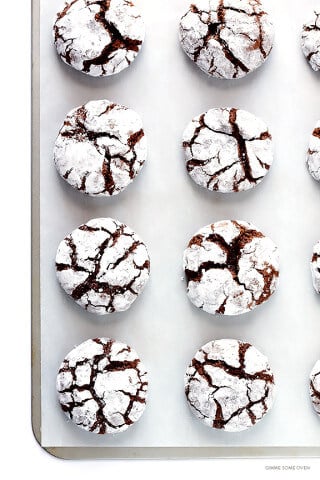 Chocolate Crinkle Cookies