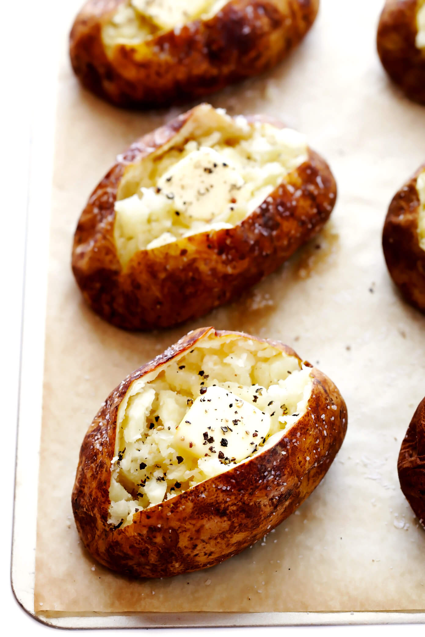 How do you bake a baked potato in the oven The Best Baked Potato Recipe Gimme Some Oven