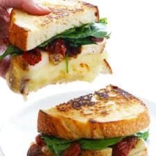 Chicken Florentine Grilled Cheese