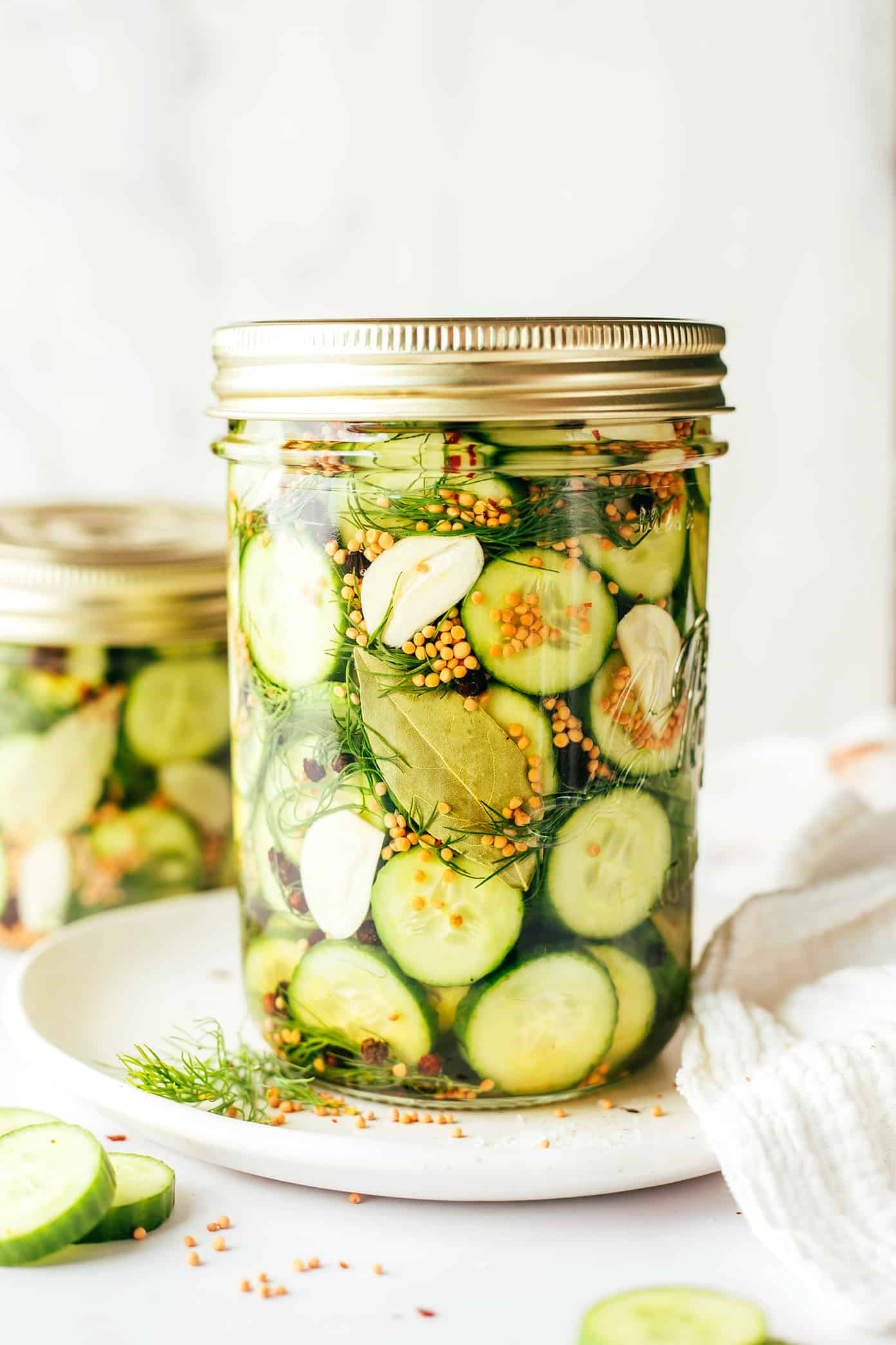 Pickled Cucumbers (Refrigerator Pickles)