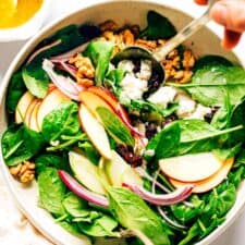 Apple Spinach Salad-image