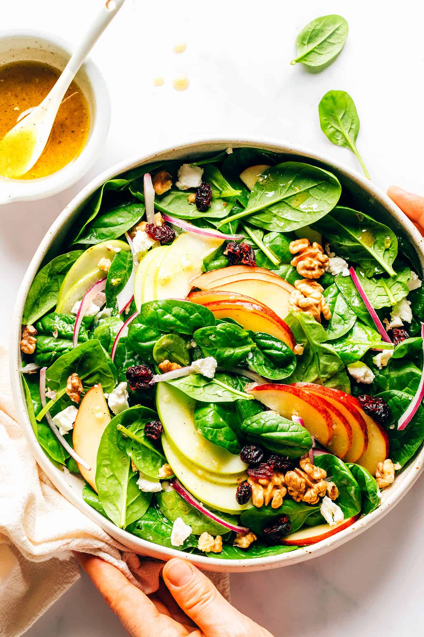 Apple Spinach Salad Recipe