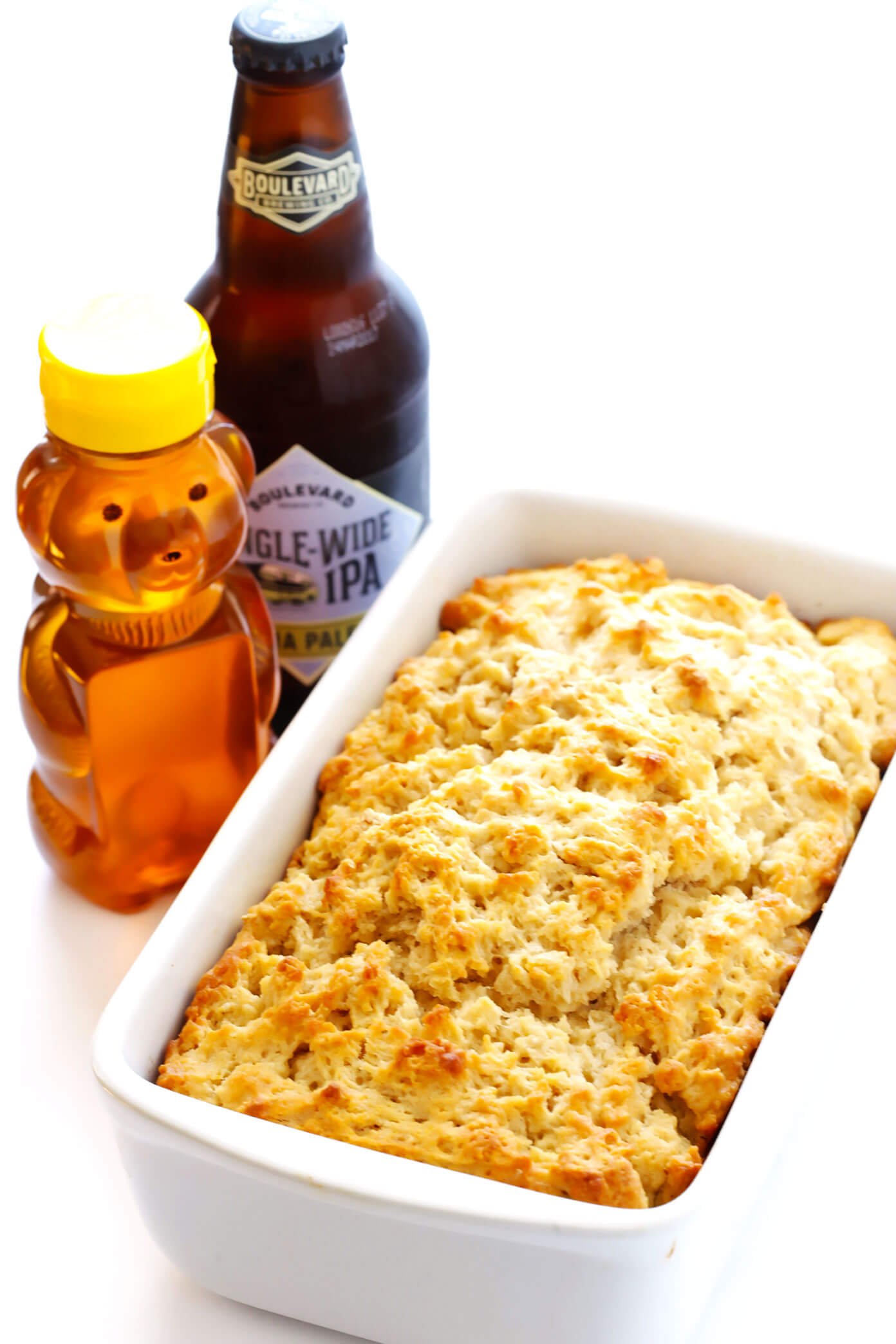 Pão de cerveja com mel