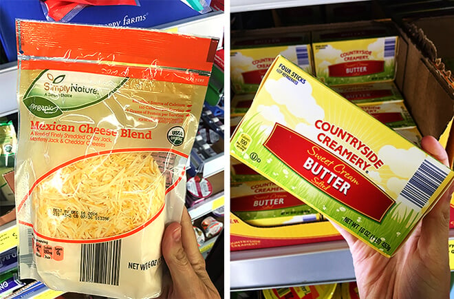 Aldi Cheese and Butter