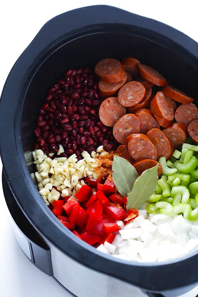 Slow Cooker Red Beans and Rice - Little Spoon Farm