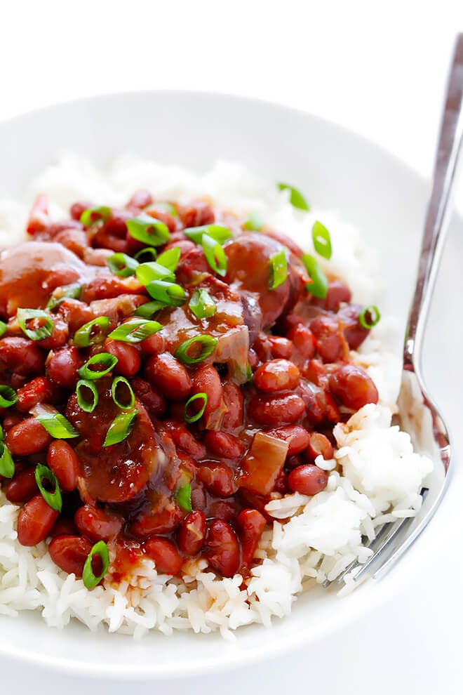 Crock-Pot Red Beans and Rice - Gimme Some Oven