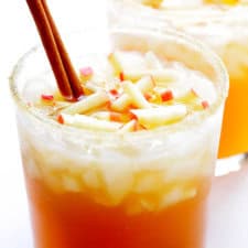 Smoky Apple Cider Mezcal Margarita