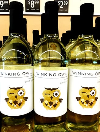 Winking Owl Wine Aldi