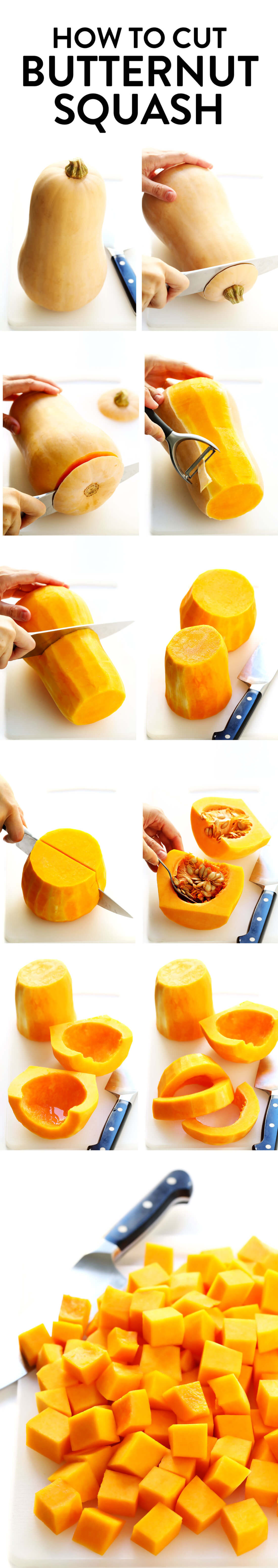 How To Cut Butternut Squash