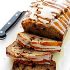Cranberry Orange Banana Bread