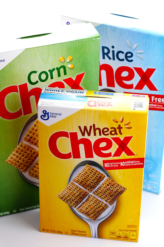 Corn Chex, Rice Chex, Wheat Chex