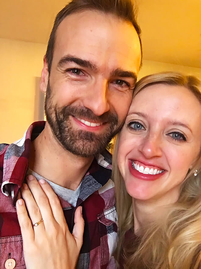 We're Engaged