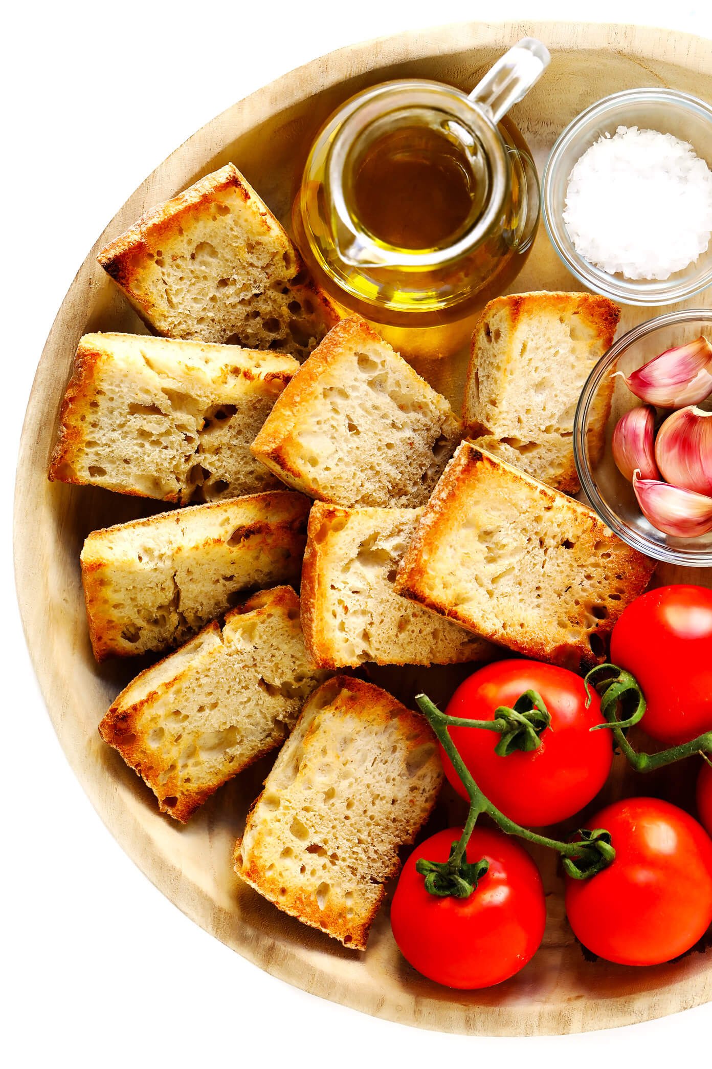 Tomato Bread (Pan Con Tomate) Ingredients