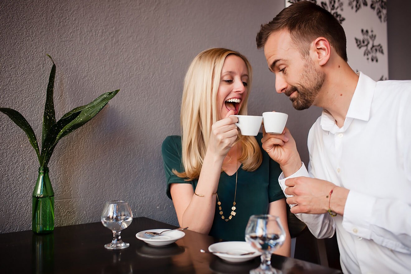 Barclay and Ali Martin Engagement Pictures in Kansas City (by Becca Spears Photography)