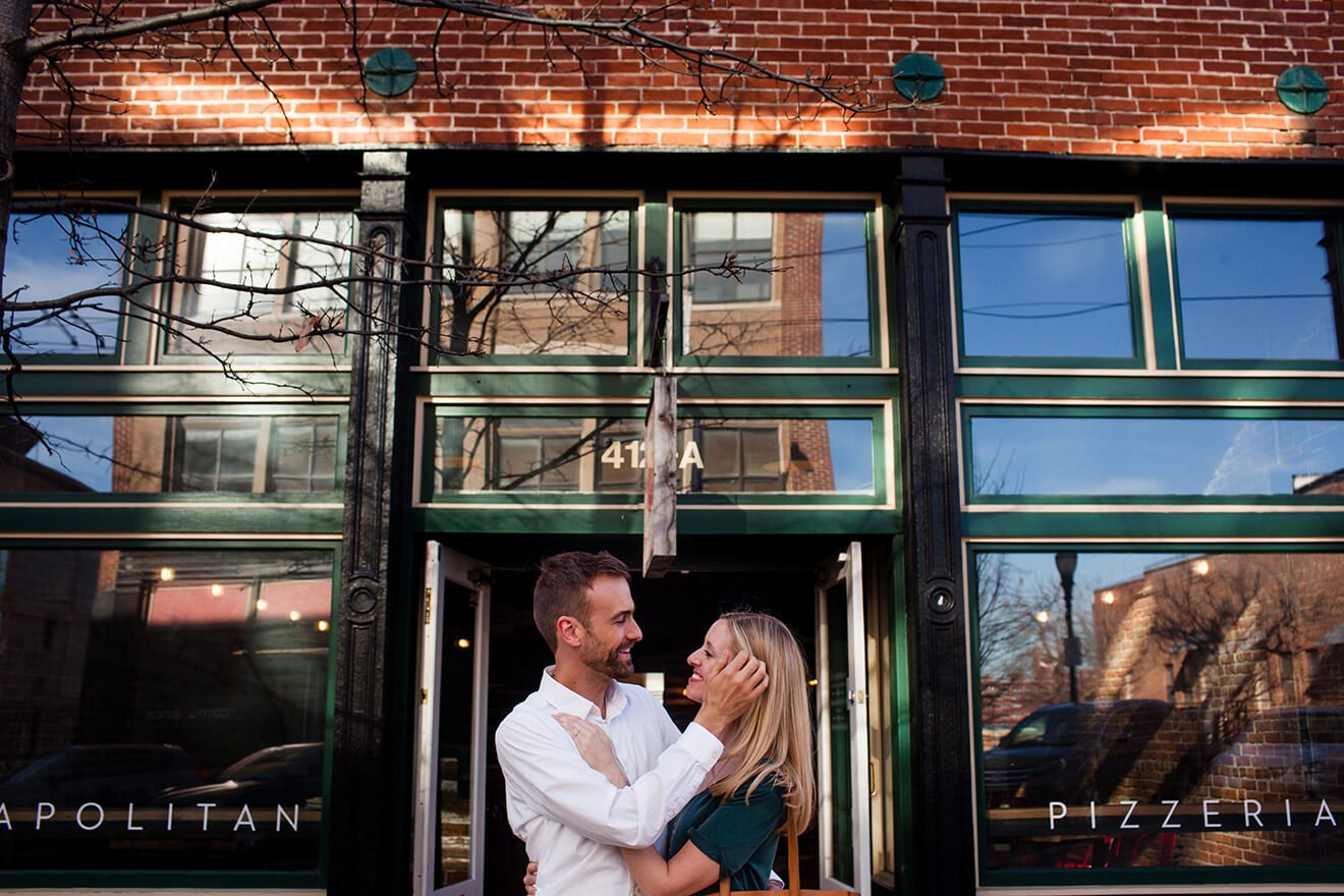 Barclay and Ali Martin Engagement Pictures in Kansas City (by Becca Spears Photography)
