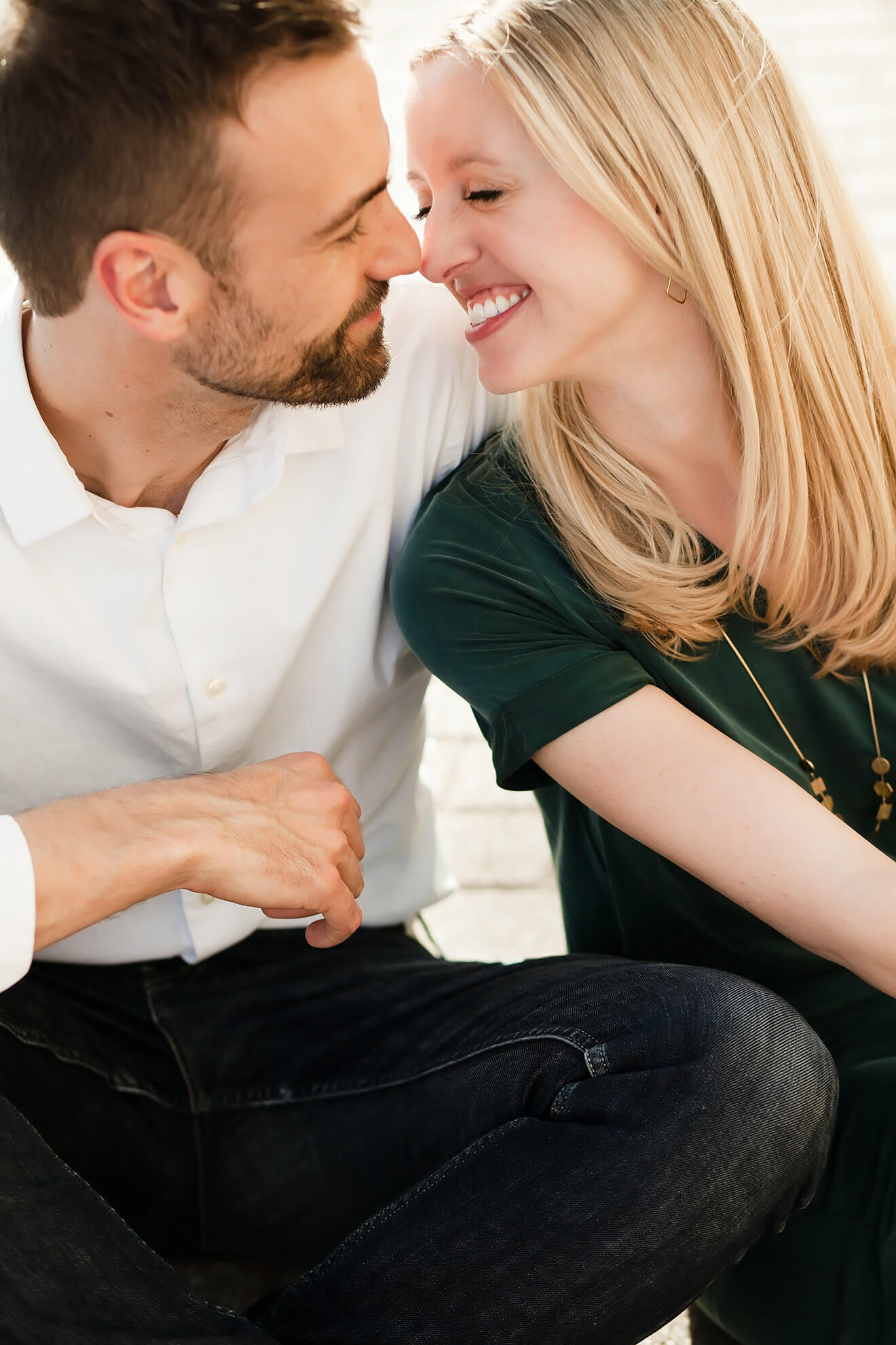 Barclay and Ali Martin Engagement Pictures in Kansas City (by Becca Spears Photography)