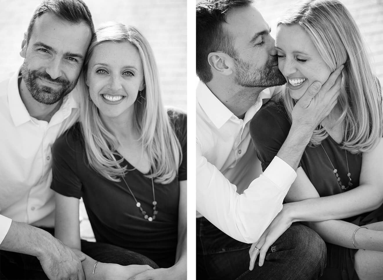 Barclay and Ali Martin Engagement Pictures in Kansas City (by Becca Spears Photography)