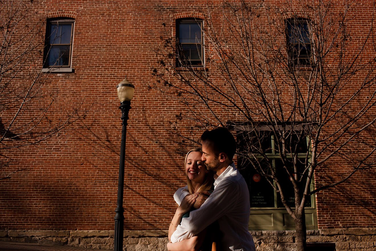 Barclay and Ali Martin Engagement Pictures in Kansas City (by Becca Spears Photography)