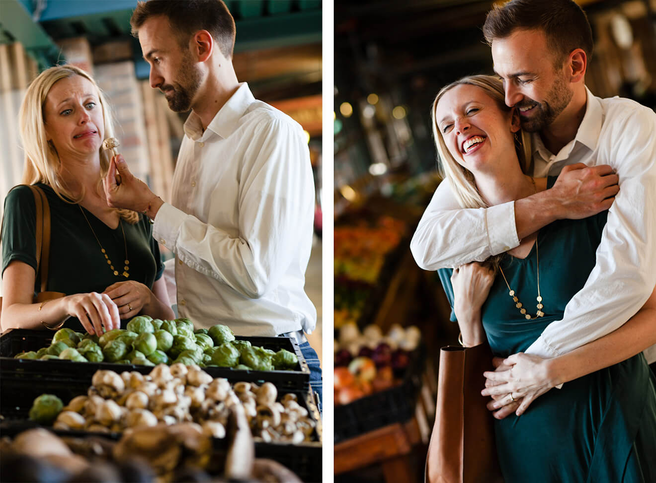 Barclay and Ali Martin Engagement Pictures in Kansas City (by Becca Spears Photography)