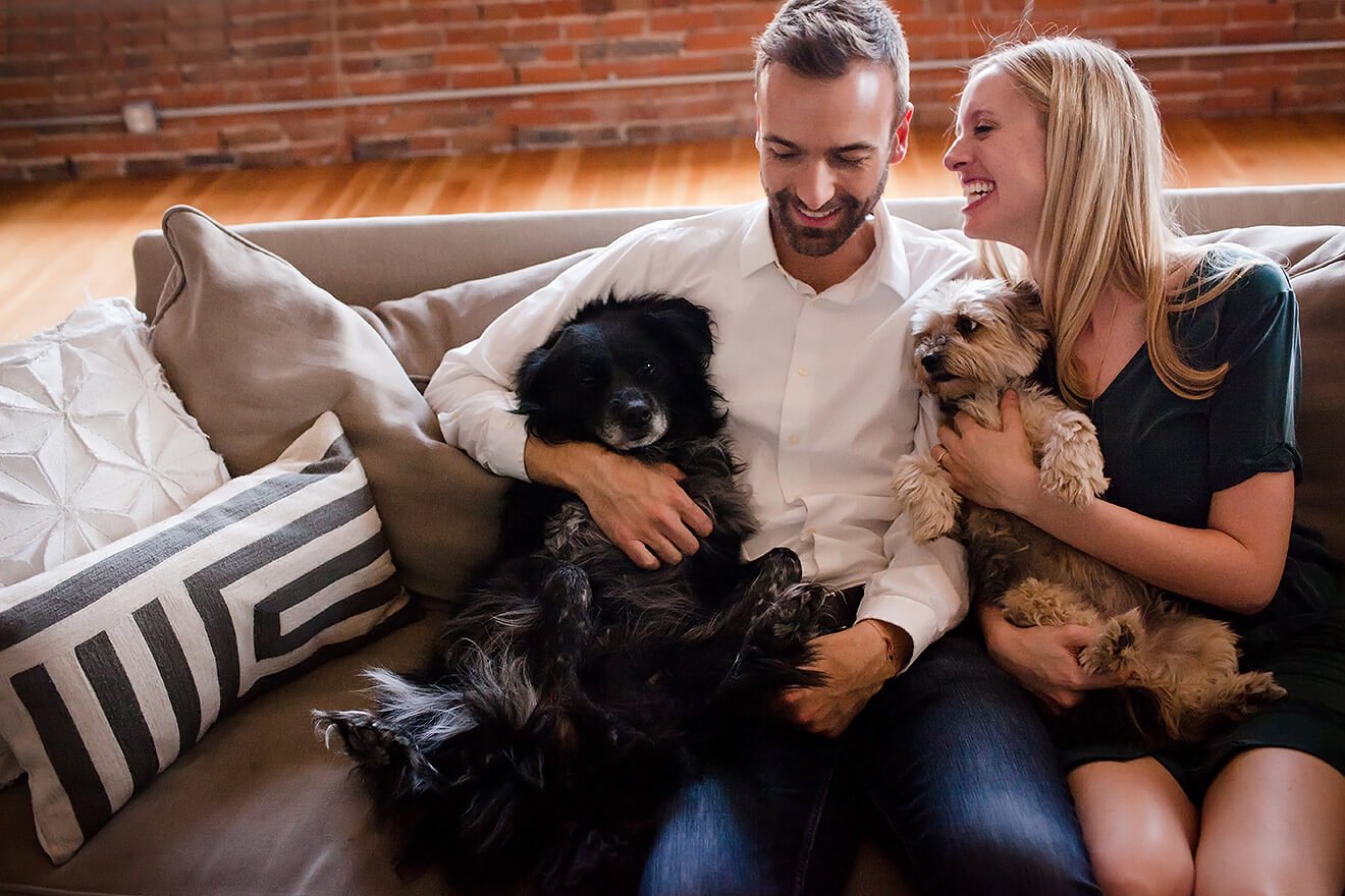 Barclay and Ali Martin Engagement Pictures in Kansas City (by Becca Spears Photography)