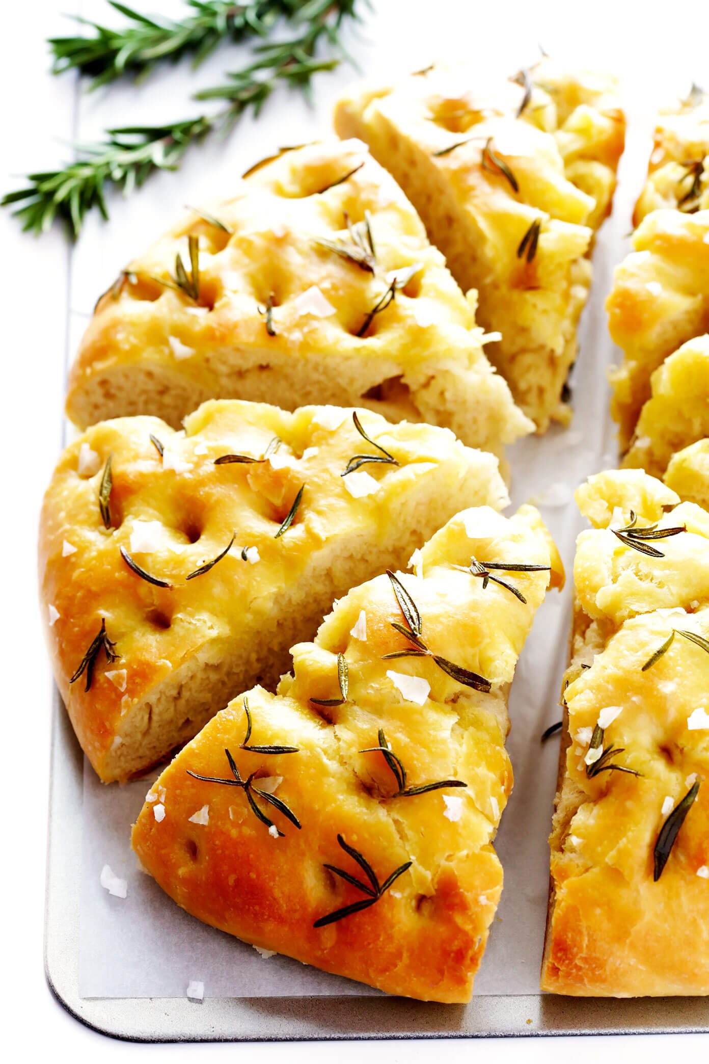 Rosemary Focaccia Bread Recipe - Gimme Some Oven