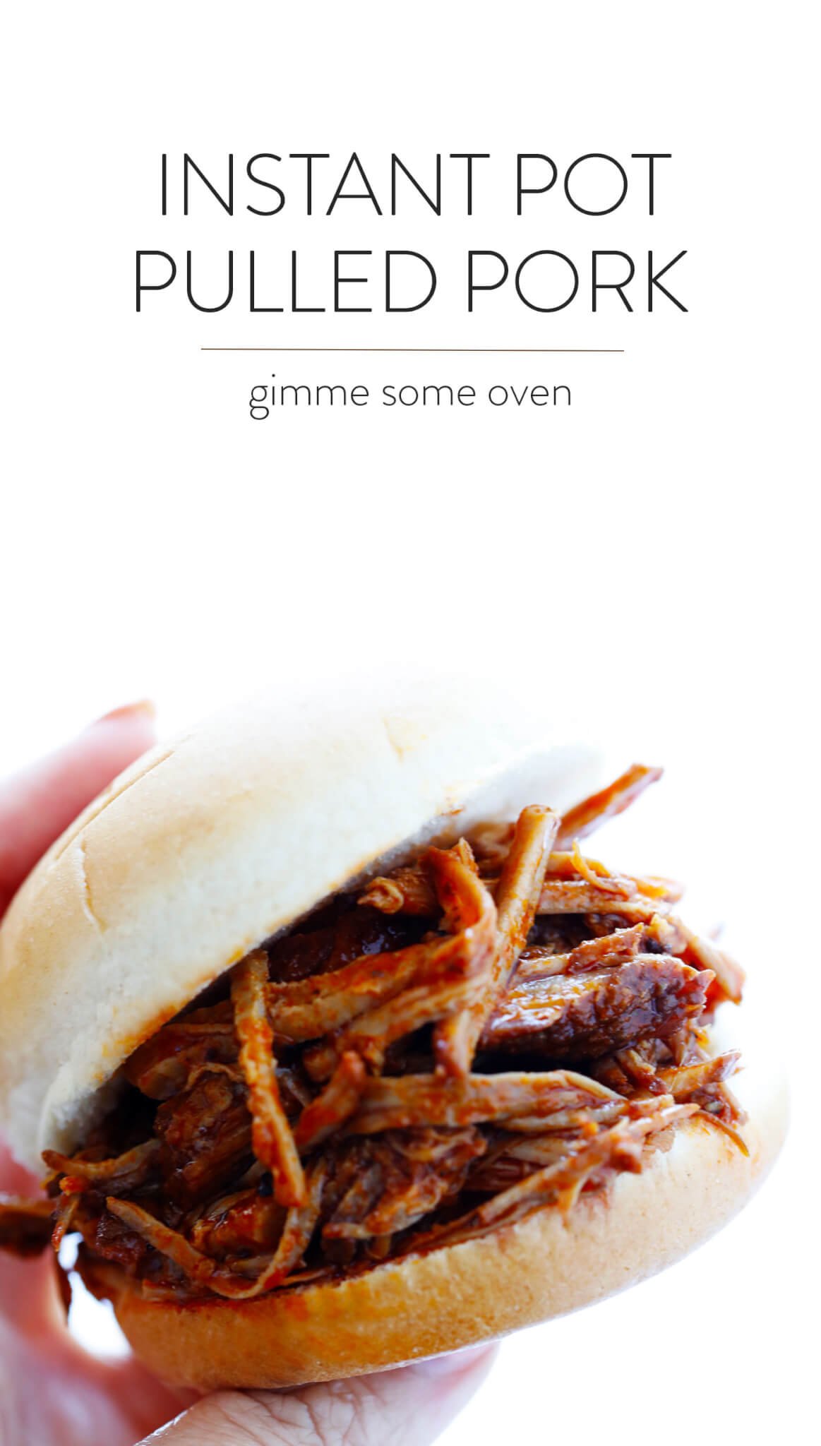 Instant Pot BBQ Pulled Pork Gimme Some Oven