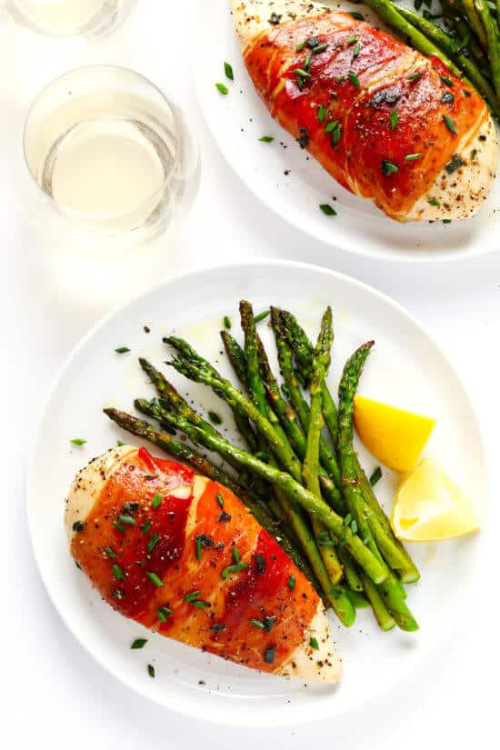 ProsciuttoWrapped Baked Chicken Gimme Some Oven