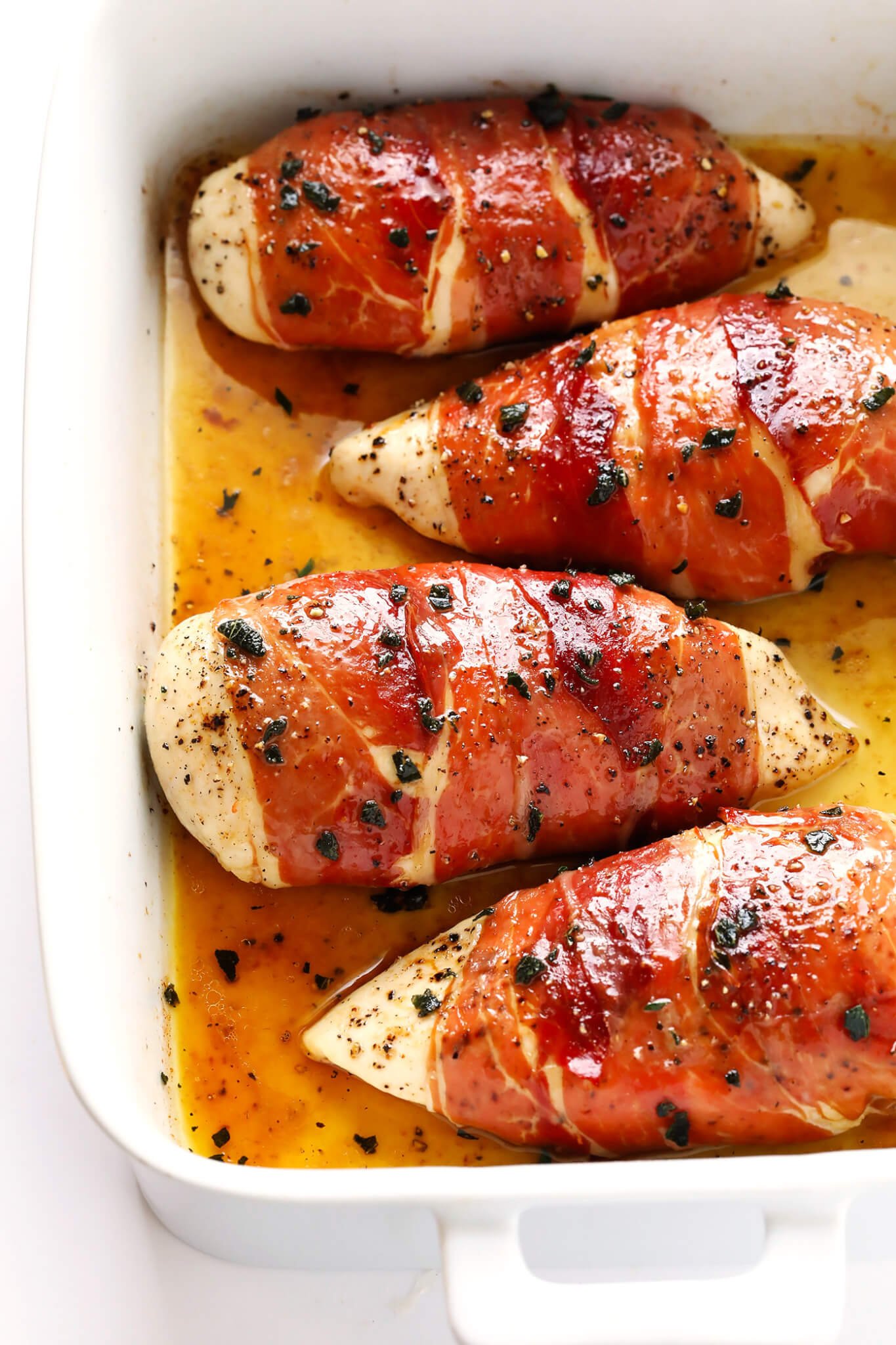 Prosciutto-Wrapped Baked Chicken Recipe