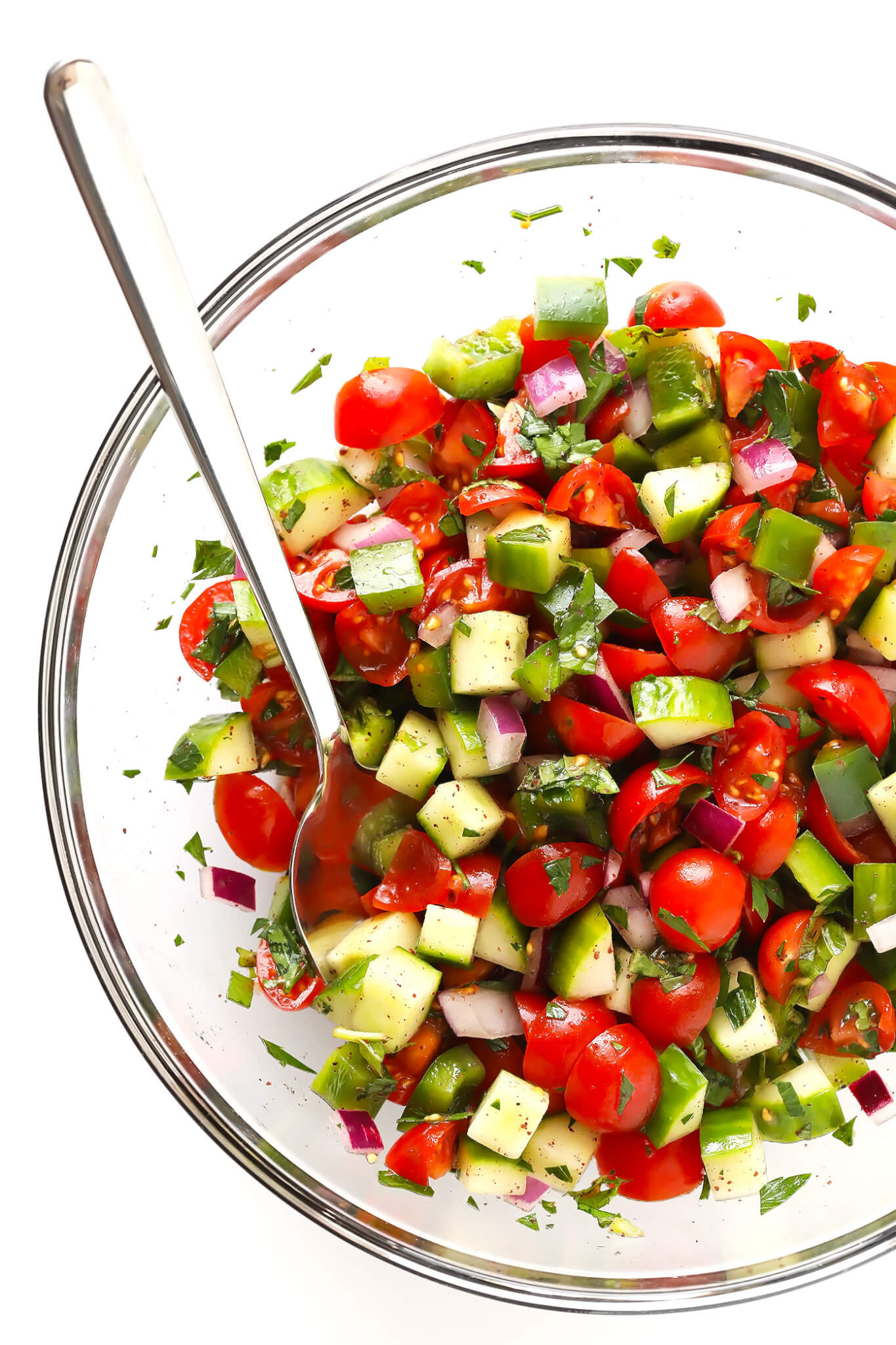 Israeli Salad - Gimme Some Oven