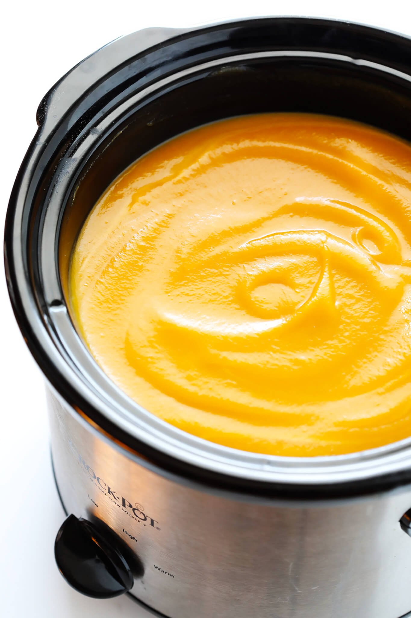 This Chai Butternut Squash Soup recipe is easy to make, naturally gluten-free and vegan, and seasoned simply and deliciously with a simple chai tea bag. My kind of fall comfort food.