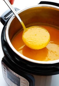 Pressure Cooker Butternut Squash Soup Recipe