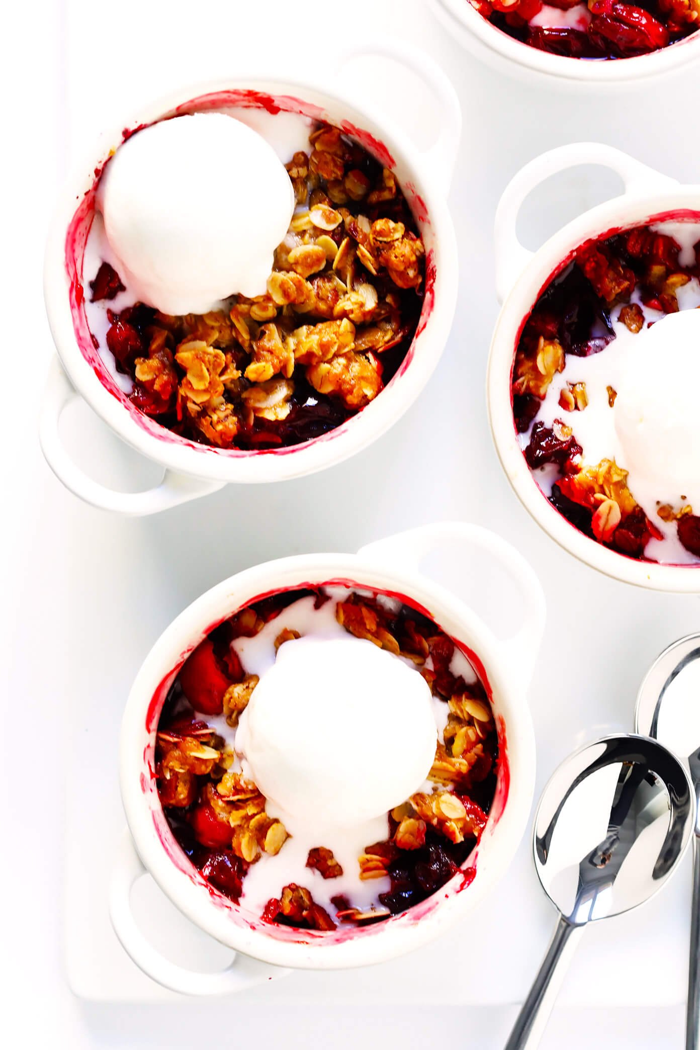 Receita Fácil de Cranberry Crisp