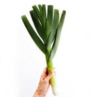 How To Cut Leeks