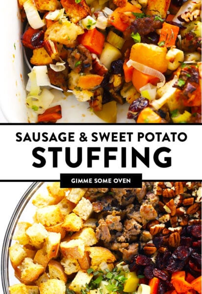 Sausage and Sweet Potato Stuffing