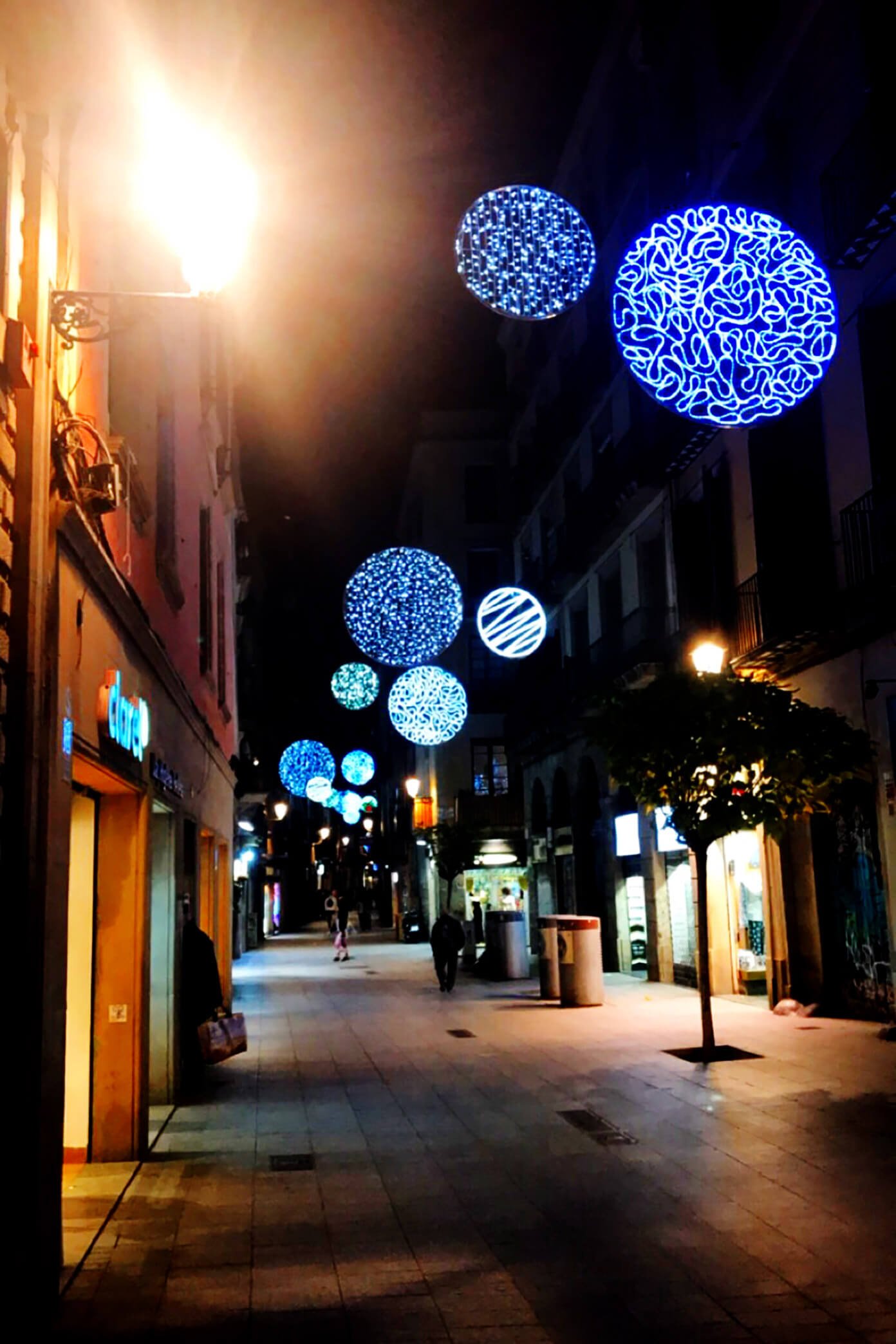Christmas Lights in Barcelona