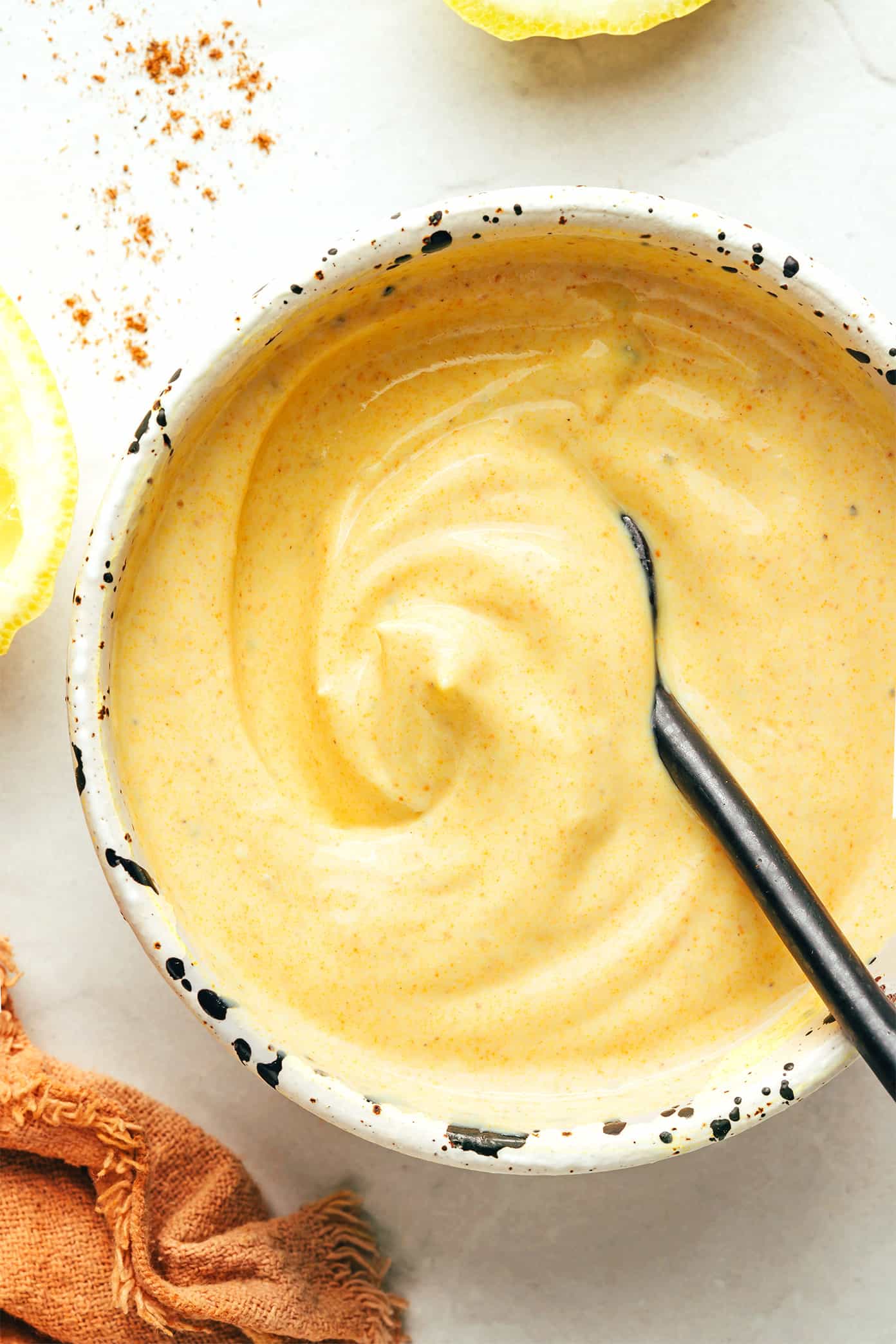 Greek yogurt curry sauce