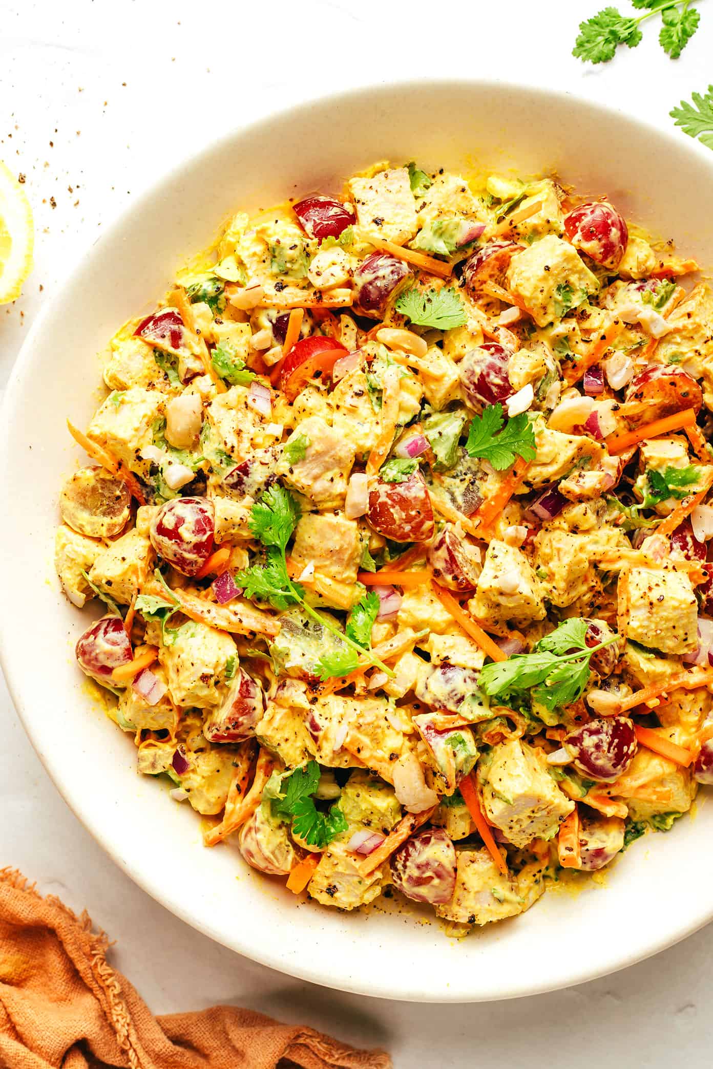 Trader Joe's curry chicken salad copycat