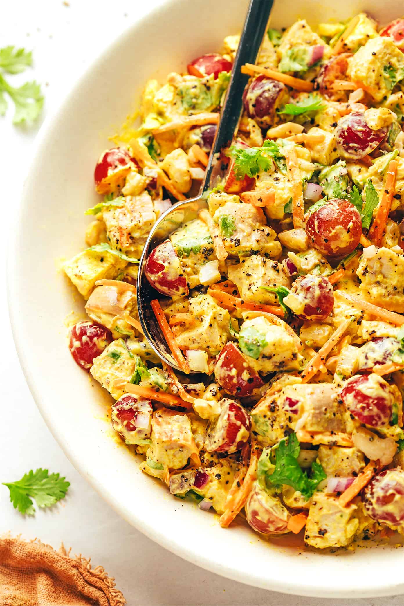 The BEST Curry Chicken Salad - Easy Family Recipes