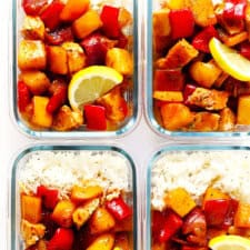 Hawaiian BBQ Chicken Bowls-image