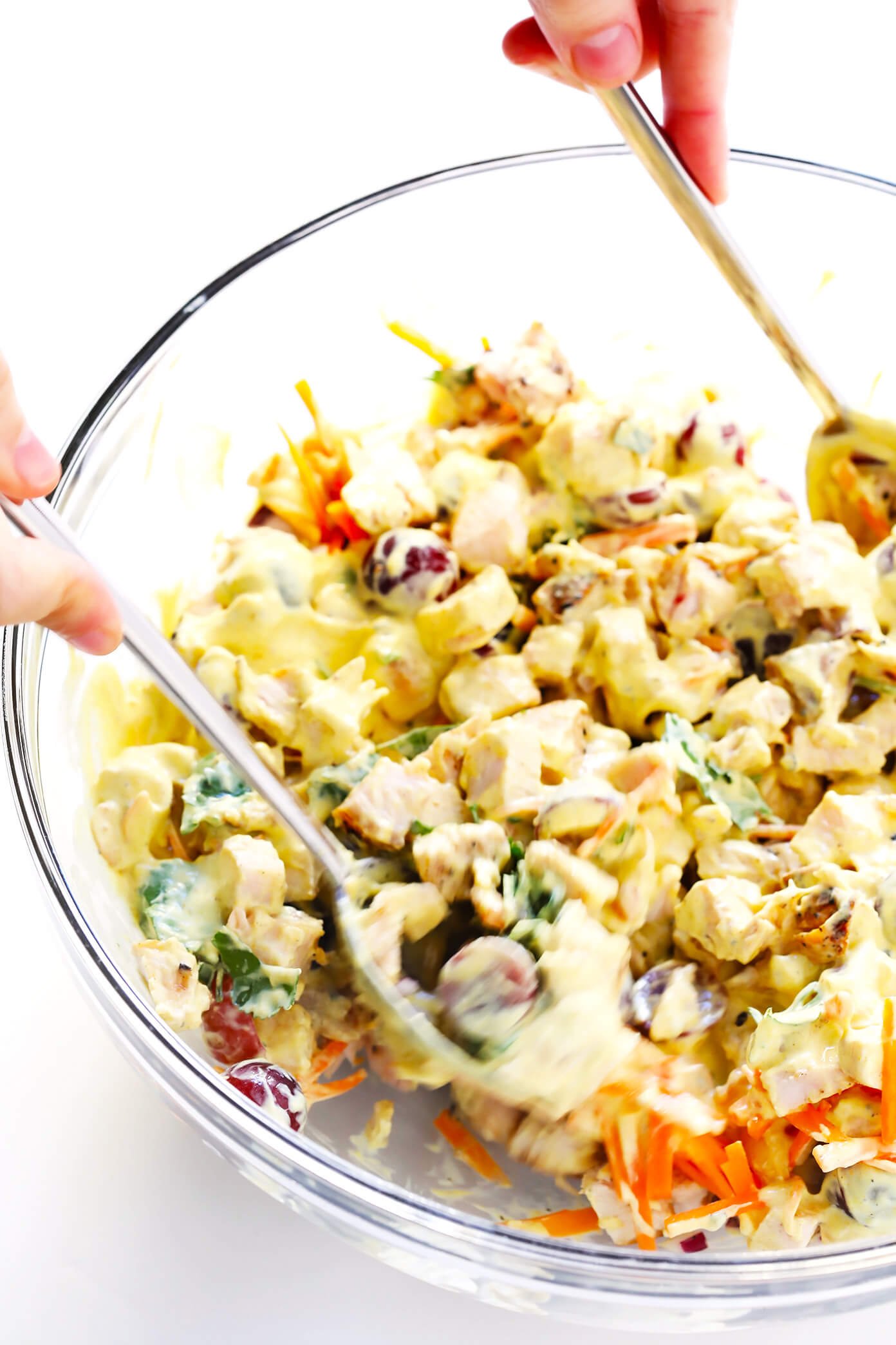 Healthy Curry Chicken Salad Recipe