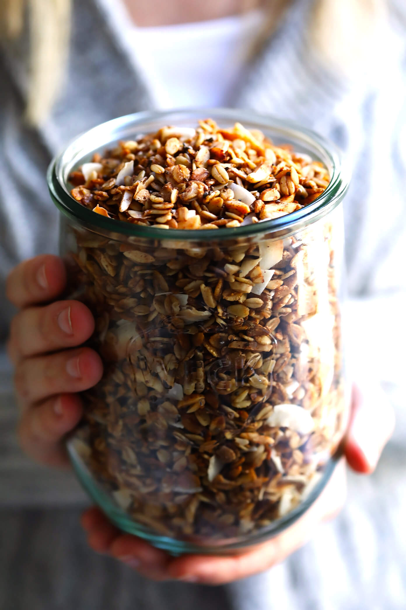 The BEST Healthy Granola! | Gimme Some Oven