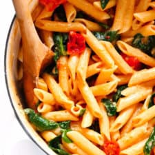 Creamy Rosé Pasta with Roasted Tomatoes