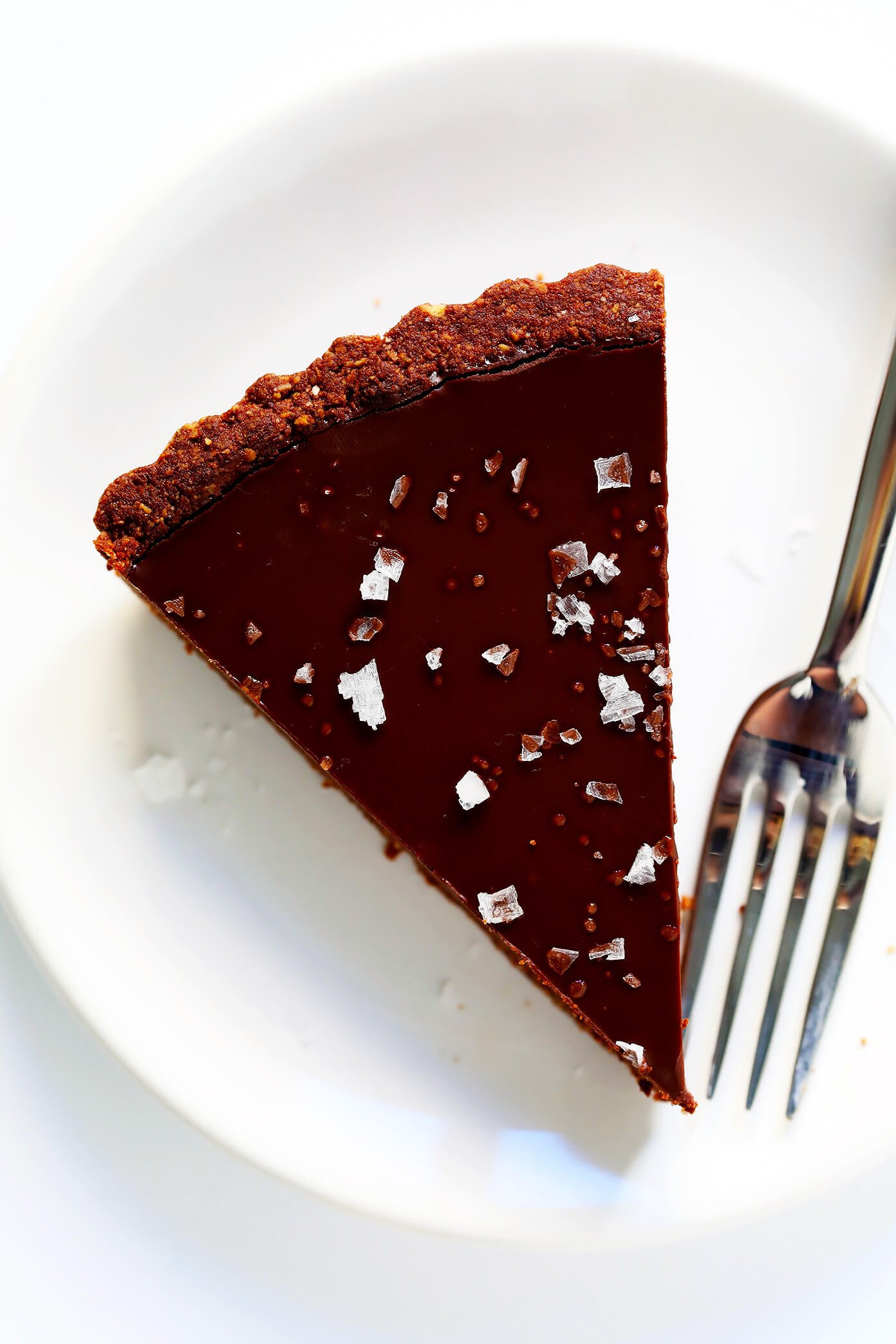 The Most Amazing Salted Dark Chocolate Tart Gimme Some Oven