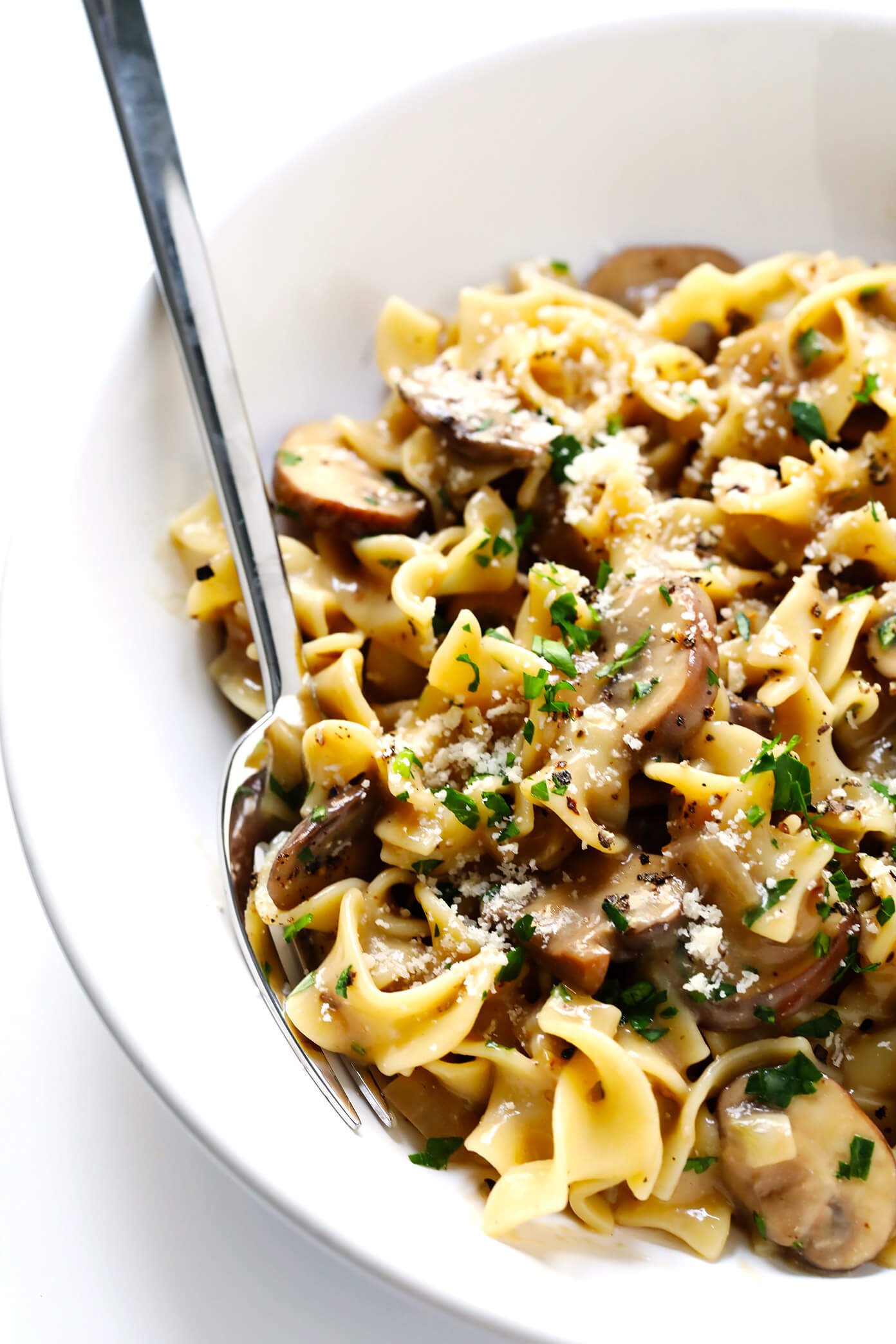 Vegetarian Mushroom Stroganoff