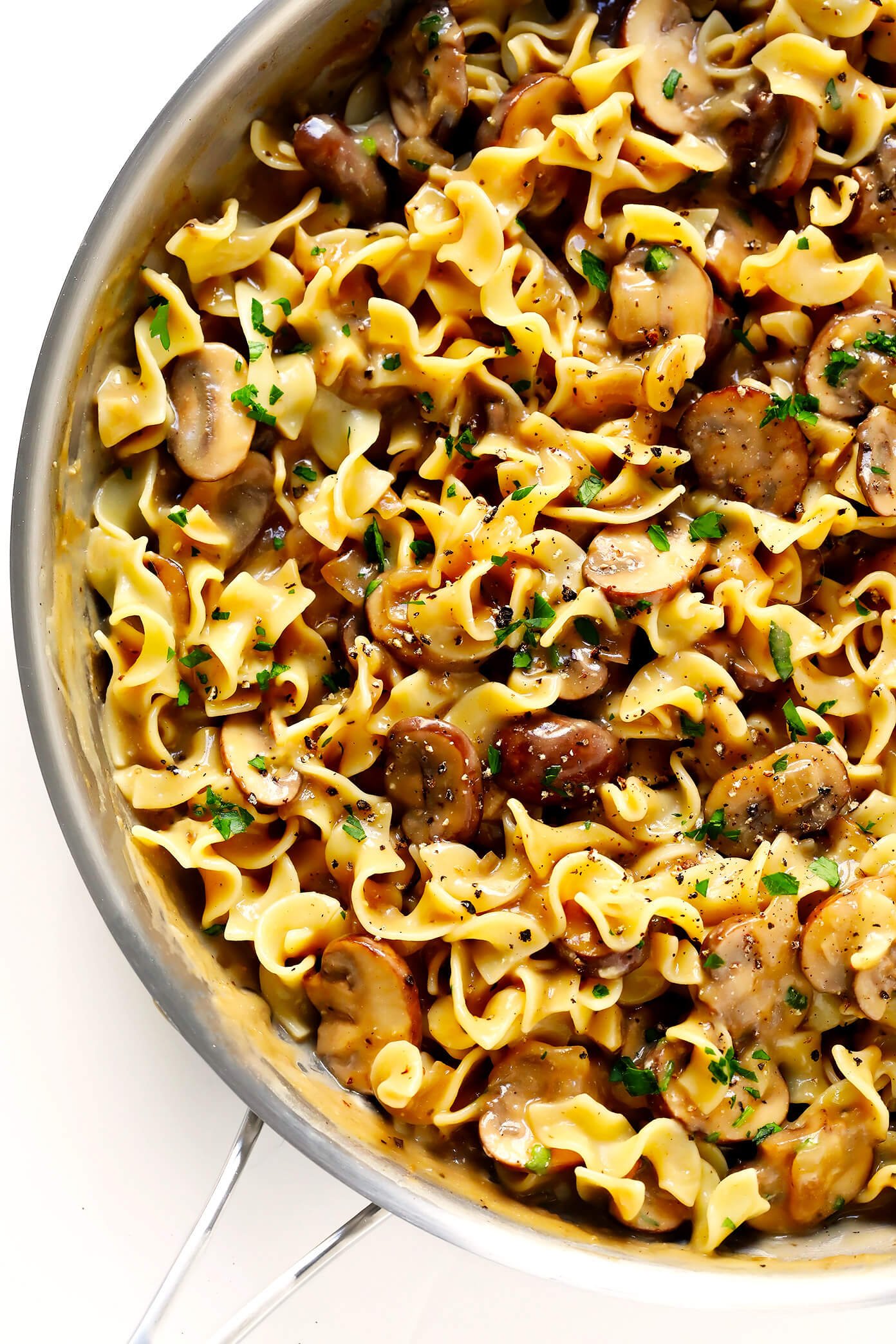 mushroom stroganoff