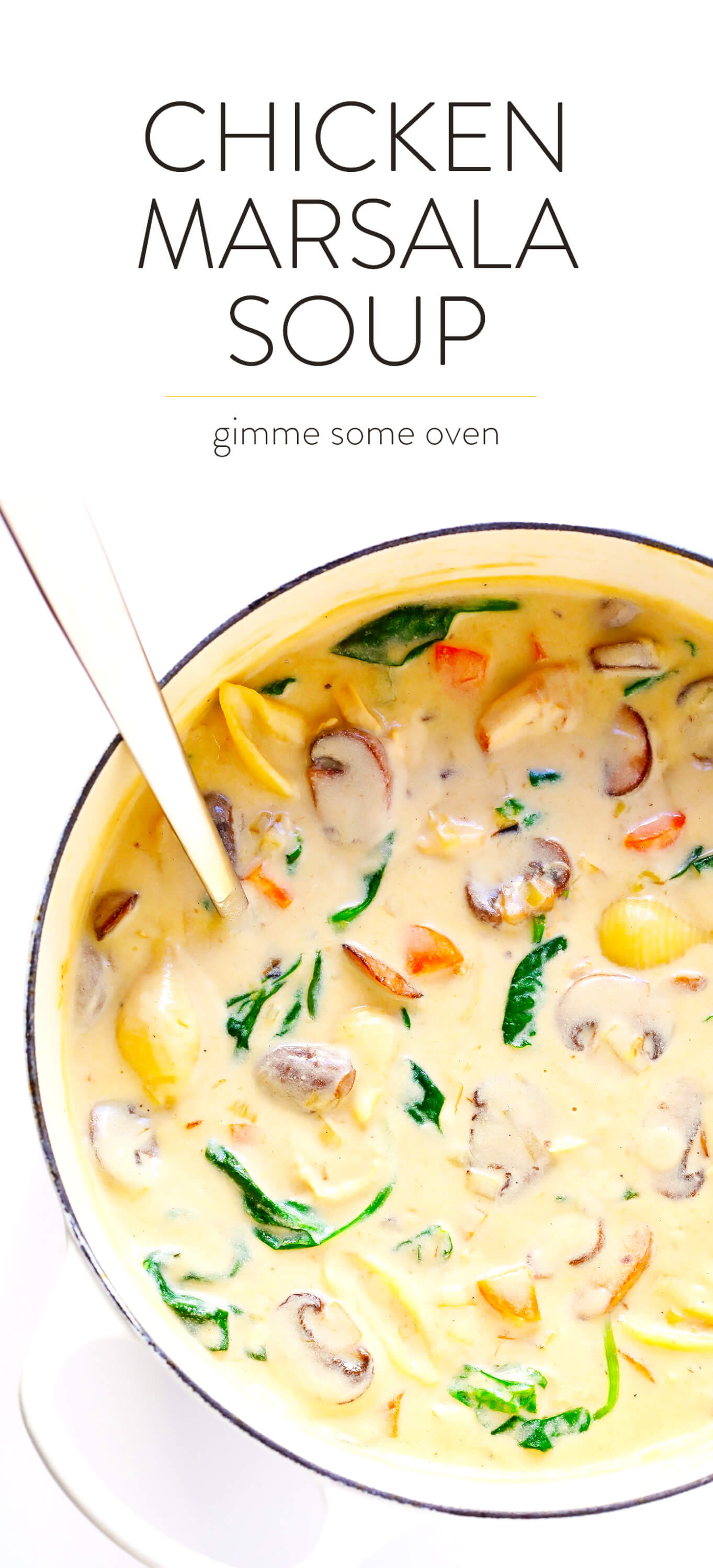http://www.beincooking.com/ Creamy Chicken Marsala Soup