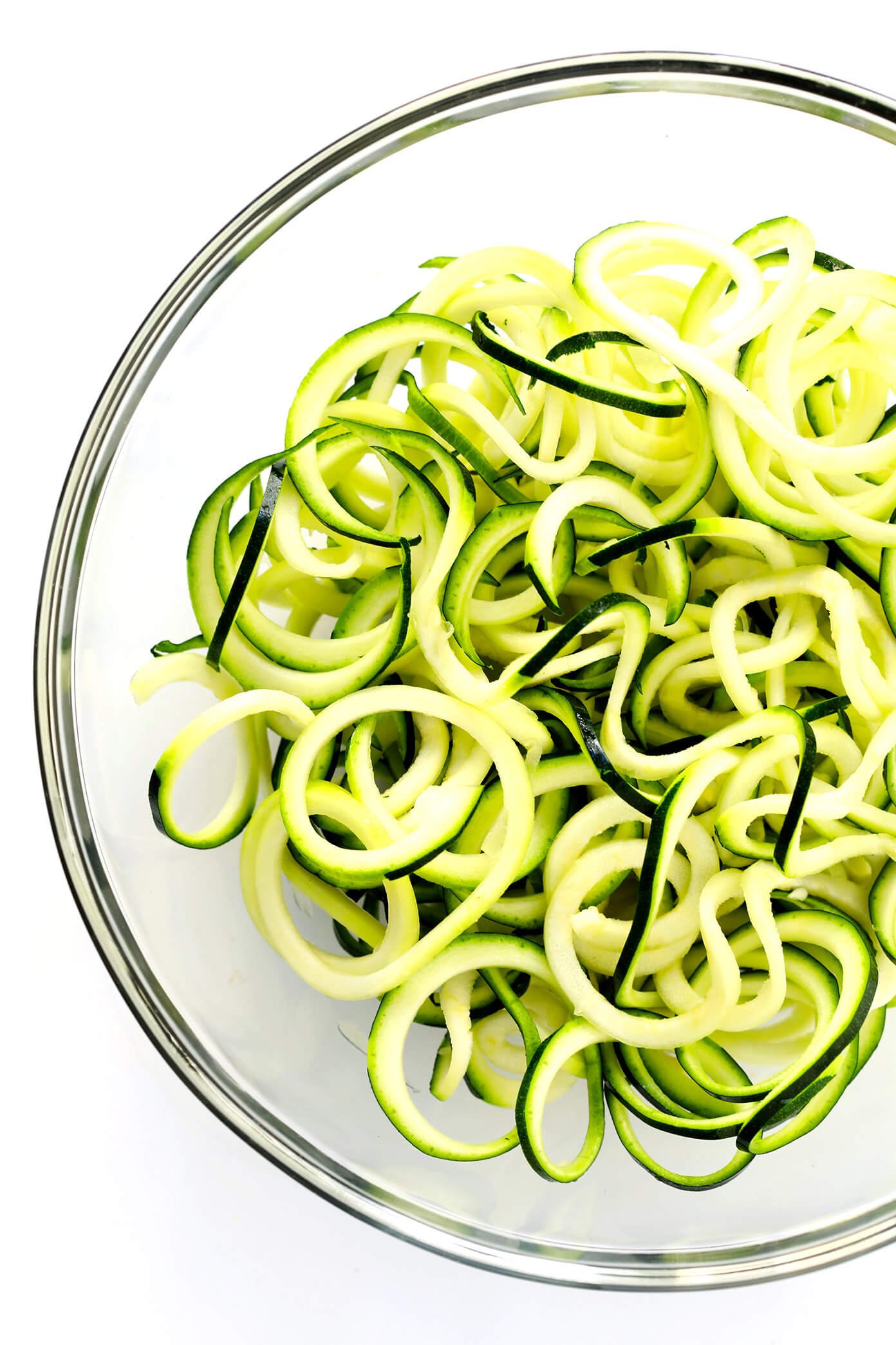 Zoodles (Zucchini noodles)